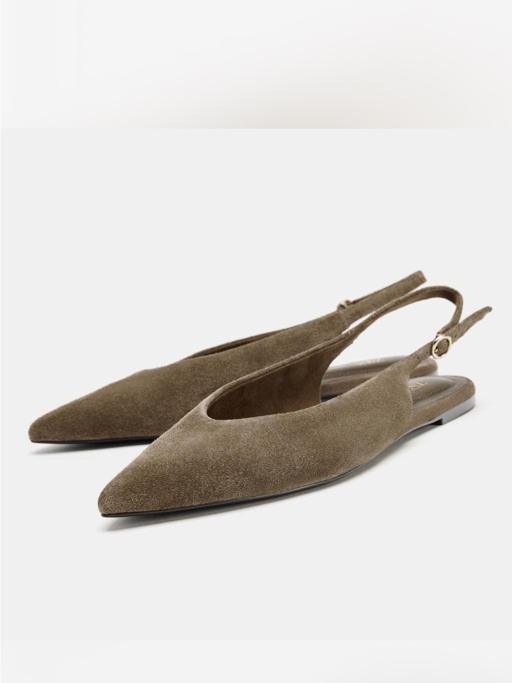 Zara Slingback Flats (New With Tags!!!)